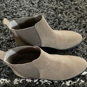Eileen Fisher Vero Cuoio leather boots